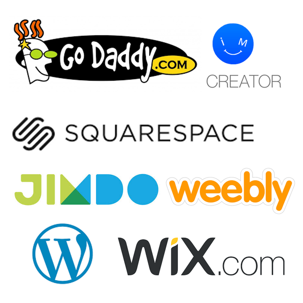 popular template-based website logos