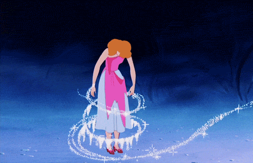 Cinderella magical transformation