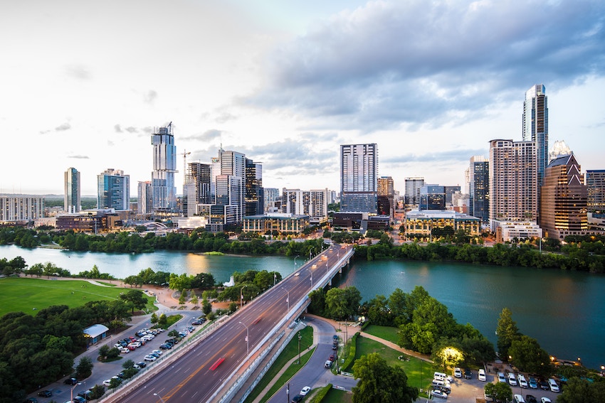 photo of downtown Austin Texas