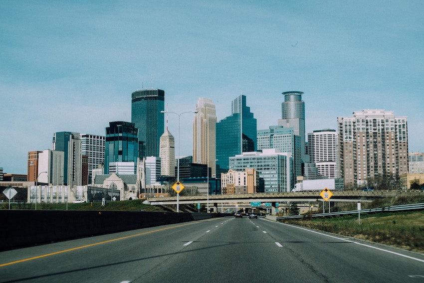 photo of downtown Minneapolis Minnesota