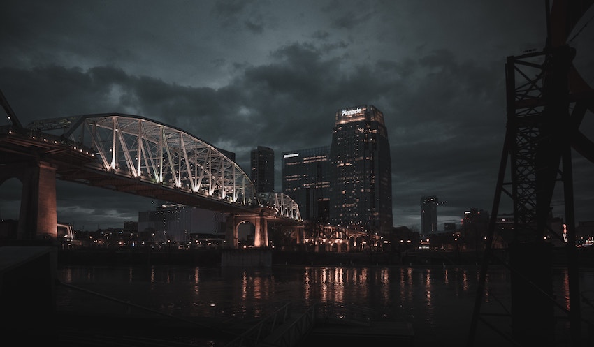 photo of downtown Nashville Tennessee