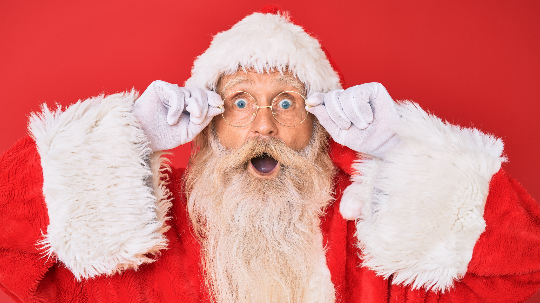 shocked santa