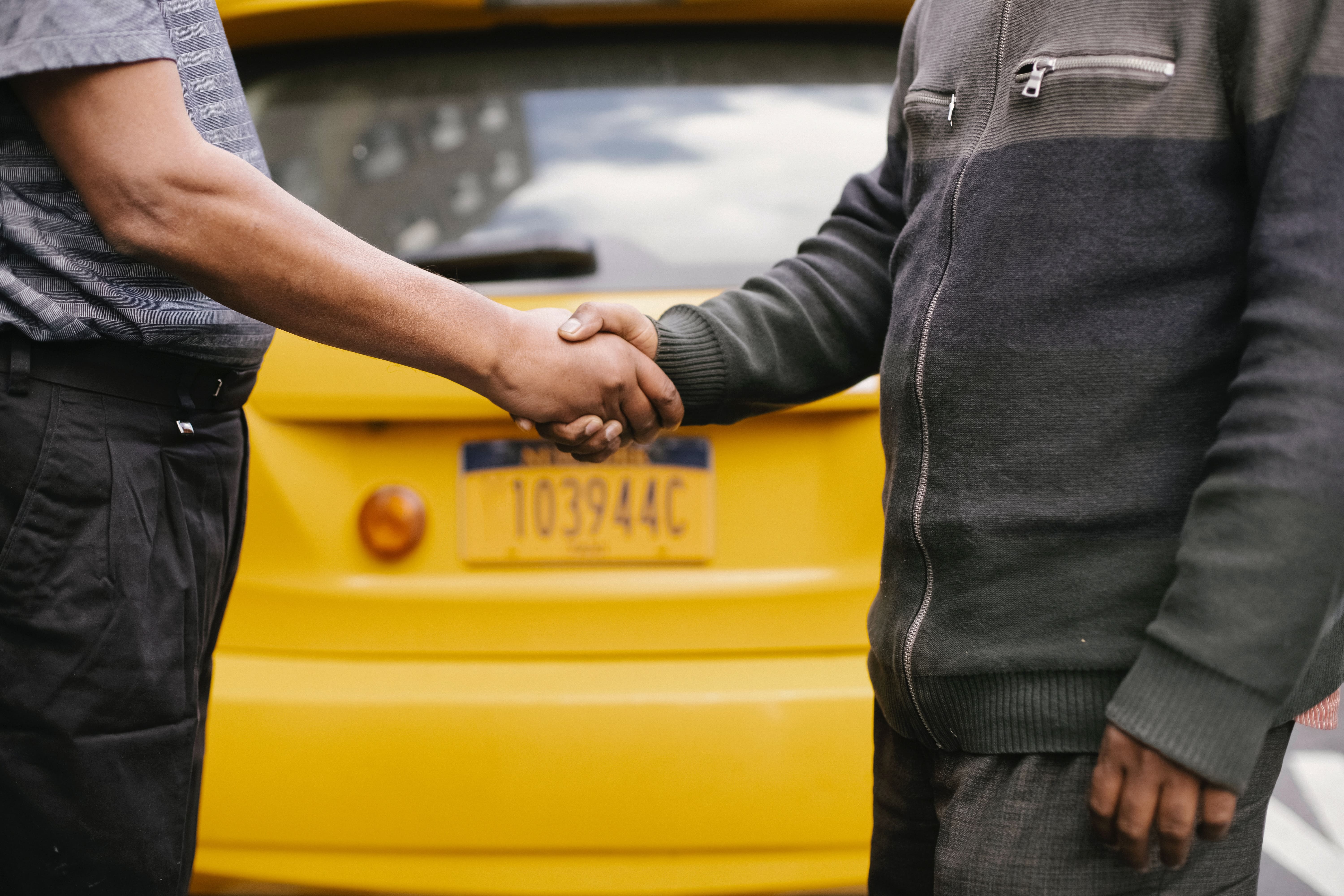 shaking hands