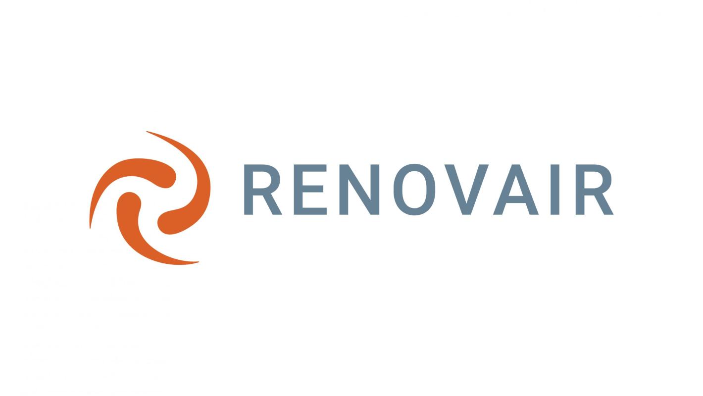 Logo design for odor control company Renovair